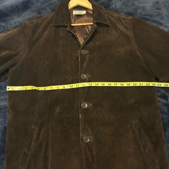 J. Crew Chocolate Brown Suede Jacket - Picture 3 of 5